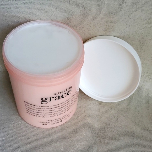 🆕️ PHILOSOPHY Amazing Grace Whipped Body Creme SUPERSIZE 16 fl oz. - Picture 2 of 4